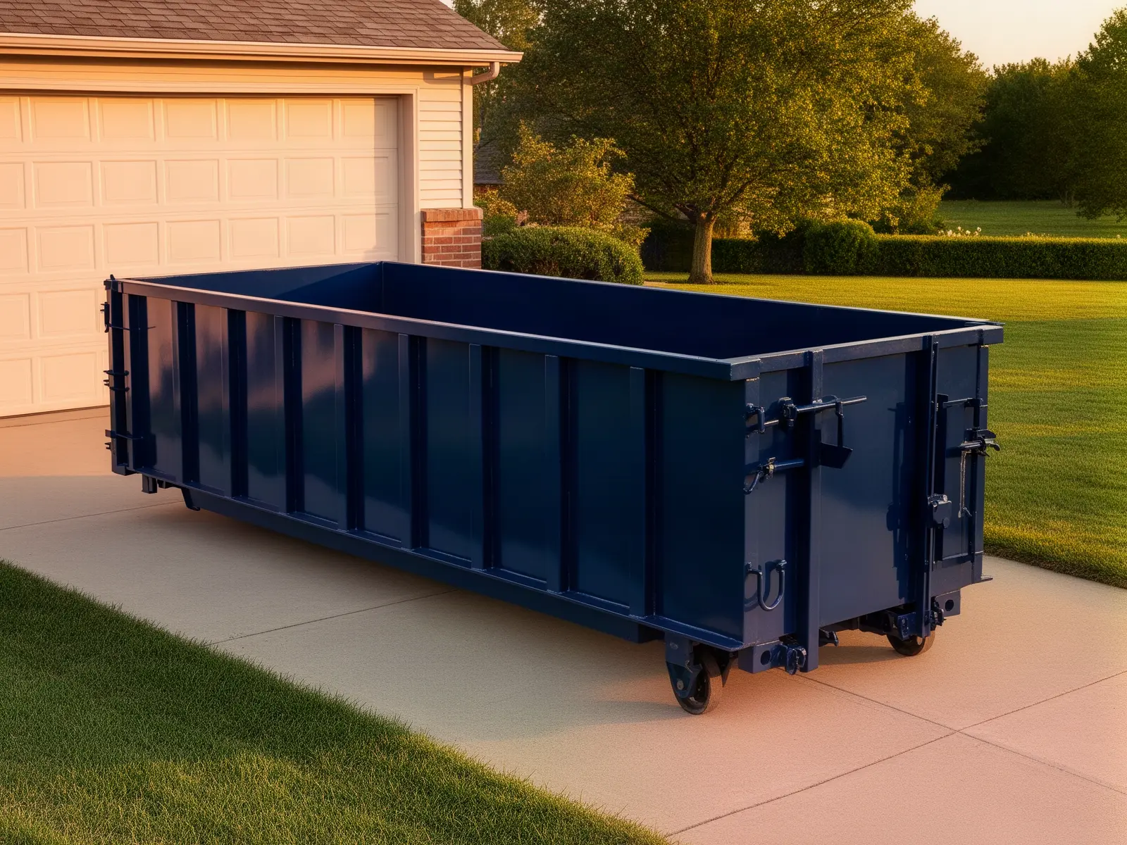 Roll-off dumpster from Chinto's Milwaukee Dumpster Rental in Milwaukee, WI